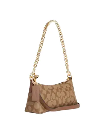 Coach Charlotte Shoulder Bag In Signature Canvas