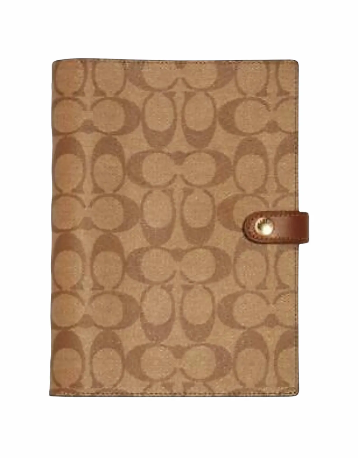 Coach Notebook in Signature Canvas