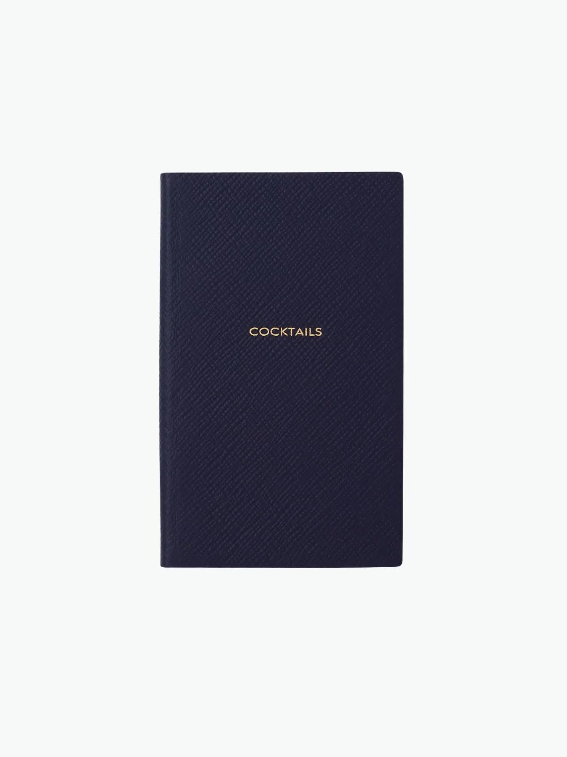 Cocktail Leather Notebook Navy