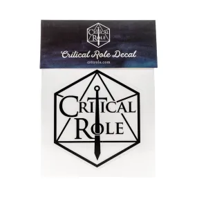 Critical Role Logo Decal