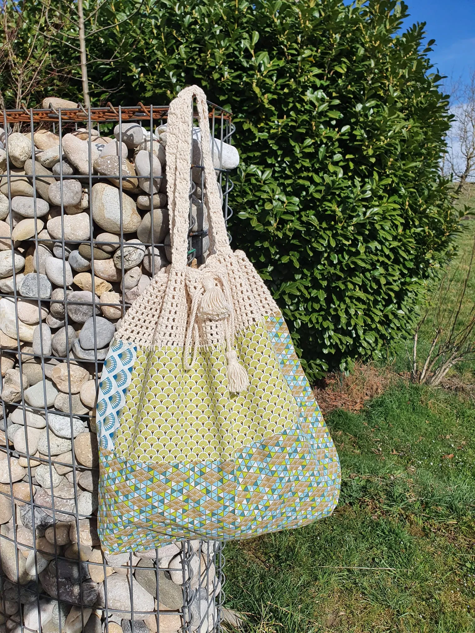 Crochet Beach Bag CELESTE