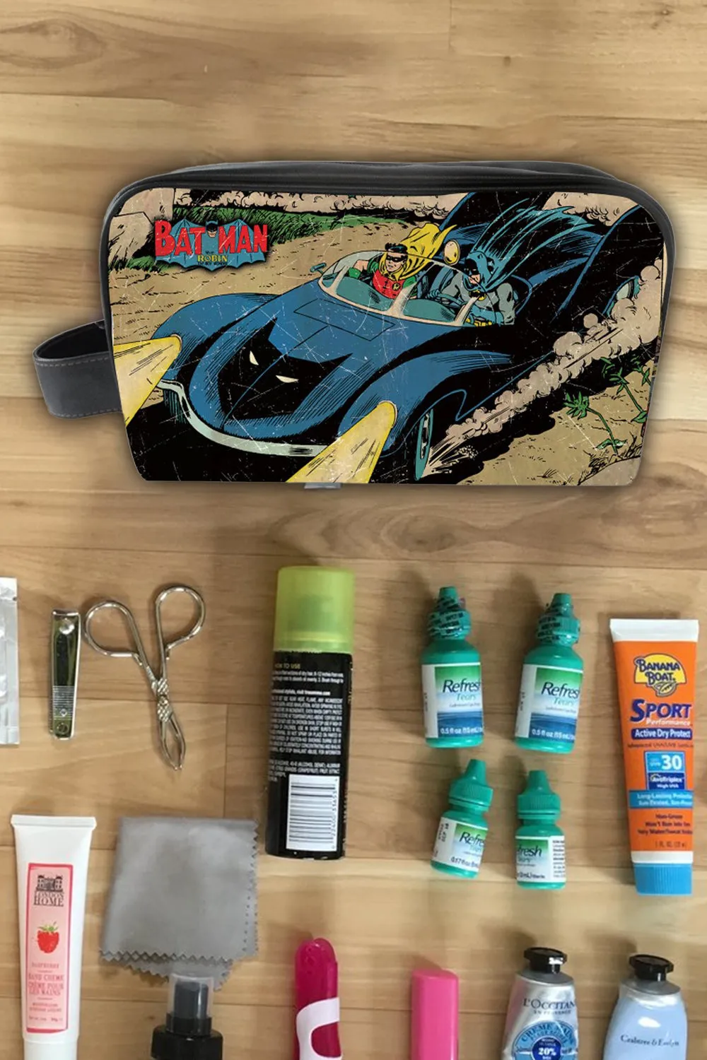 DC Comics Vintage Batman Toiletry Bag