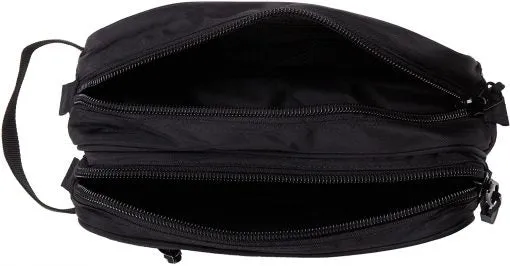 Derek Alexander Nylon Toiletry Bag Two Top Zip