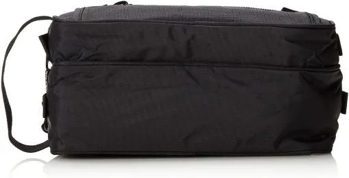 Derek Alexander Nylon Toiletry Bag Two Top Zip