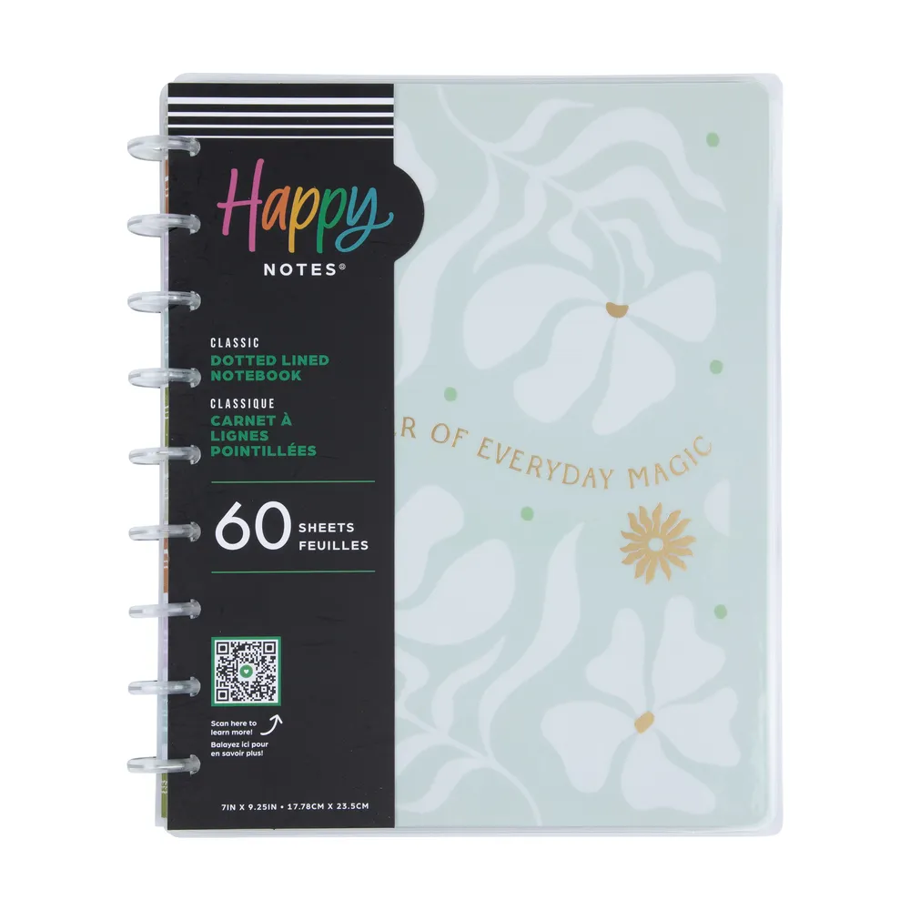 Desert Thistle - Dotted Lined Classic Notebook - 60 Sheets