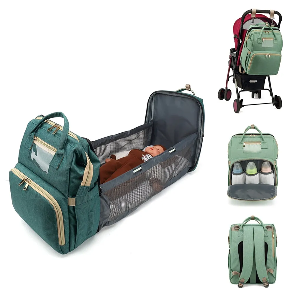 Diaper Baby Bags with Bed Mummy Bag