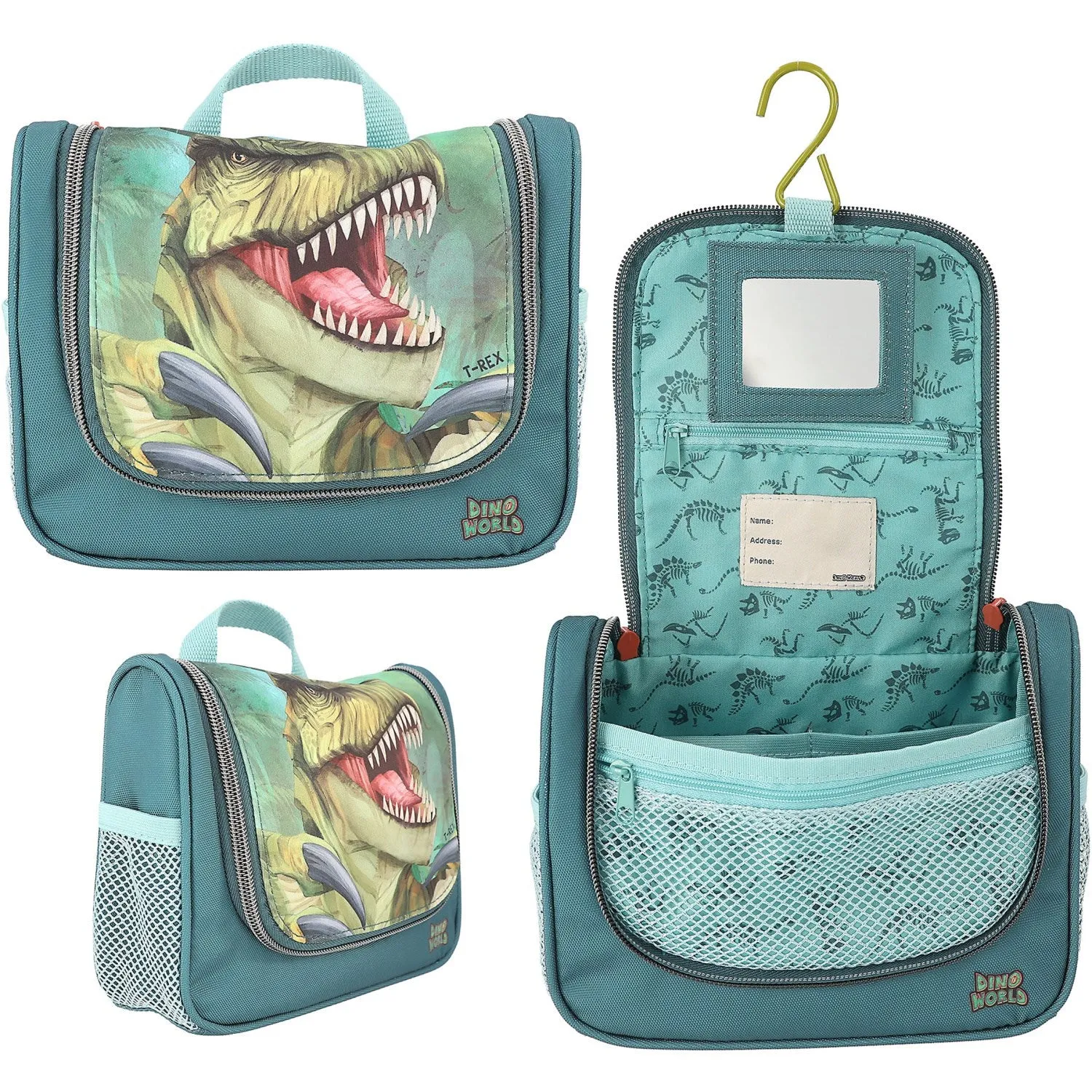 Dino World Toiletry Bag Danger