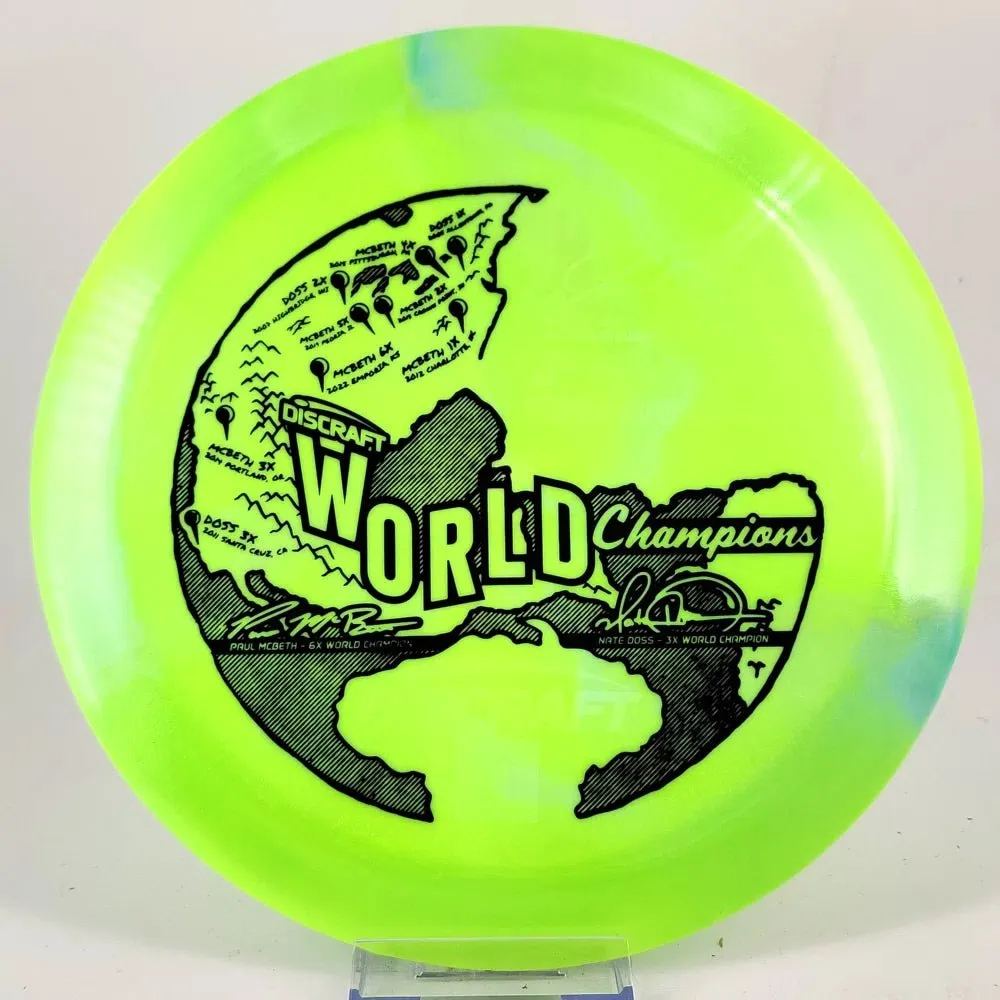 Discraft Paul McBeth x Nate Doss Ti Swirl Force (9x World Champs)