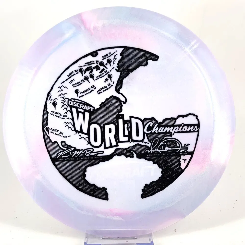 Discraft Paul McBeth x Nate Doss Ti Swirl Force (9x World Champs)