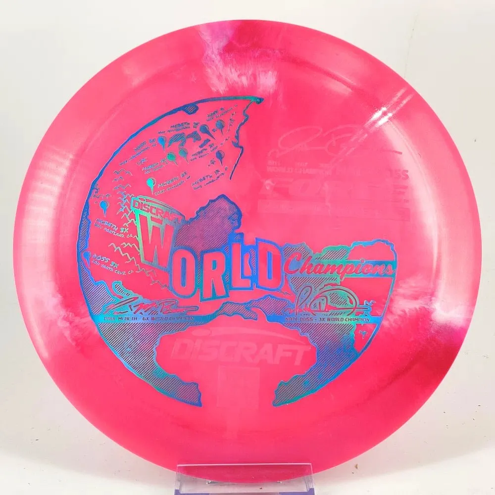 Discraft Paul McBeth x Nate Doss Ti Swirl Force (9x World Champs)