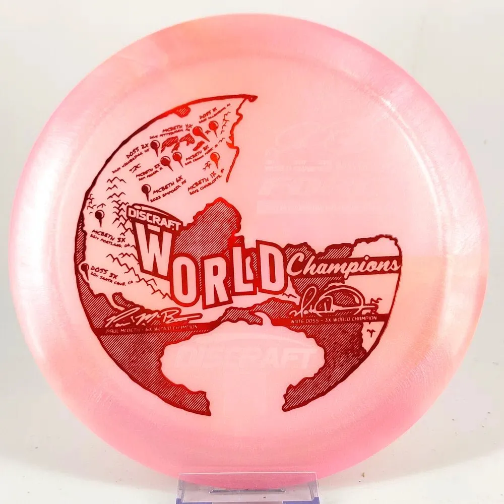 Discraft Paul McBeth x Nate Doss Ti Swirl Force (9x World Champs)