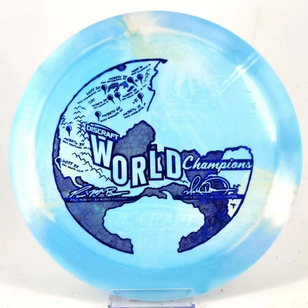 Discraft Paul McBeth x Nate Doss Ti Swirl Force (9x World Champs)