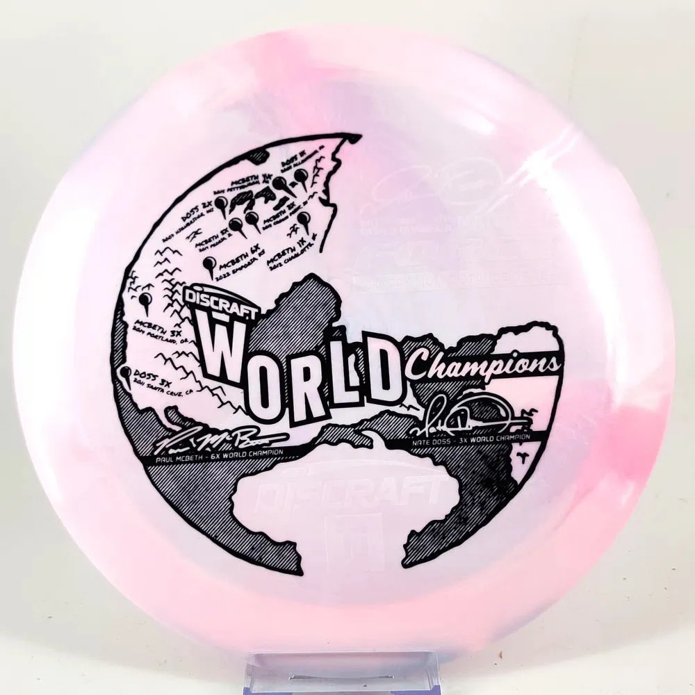 Discraft Paul McBeth x Nate Doss Ti Swirl Force (9x World Champs)