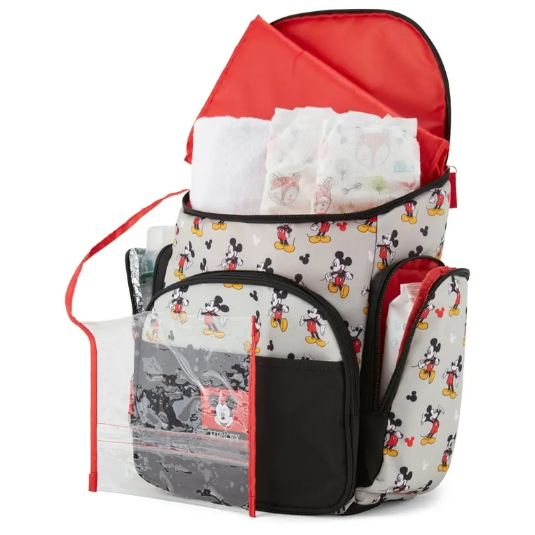 Disney Mickey Mouse Diaper Bag Backpack