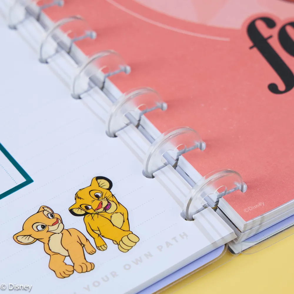 Disney The Lion King Embrace Your Wild - Dotted Lined Big Notebook - 60 Sheets