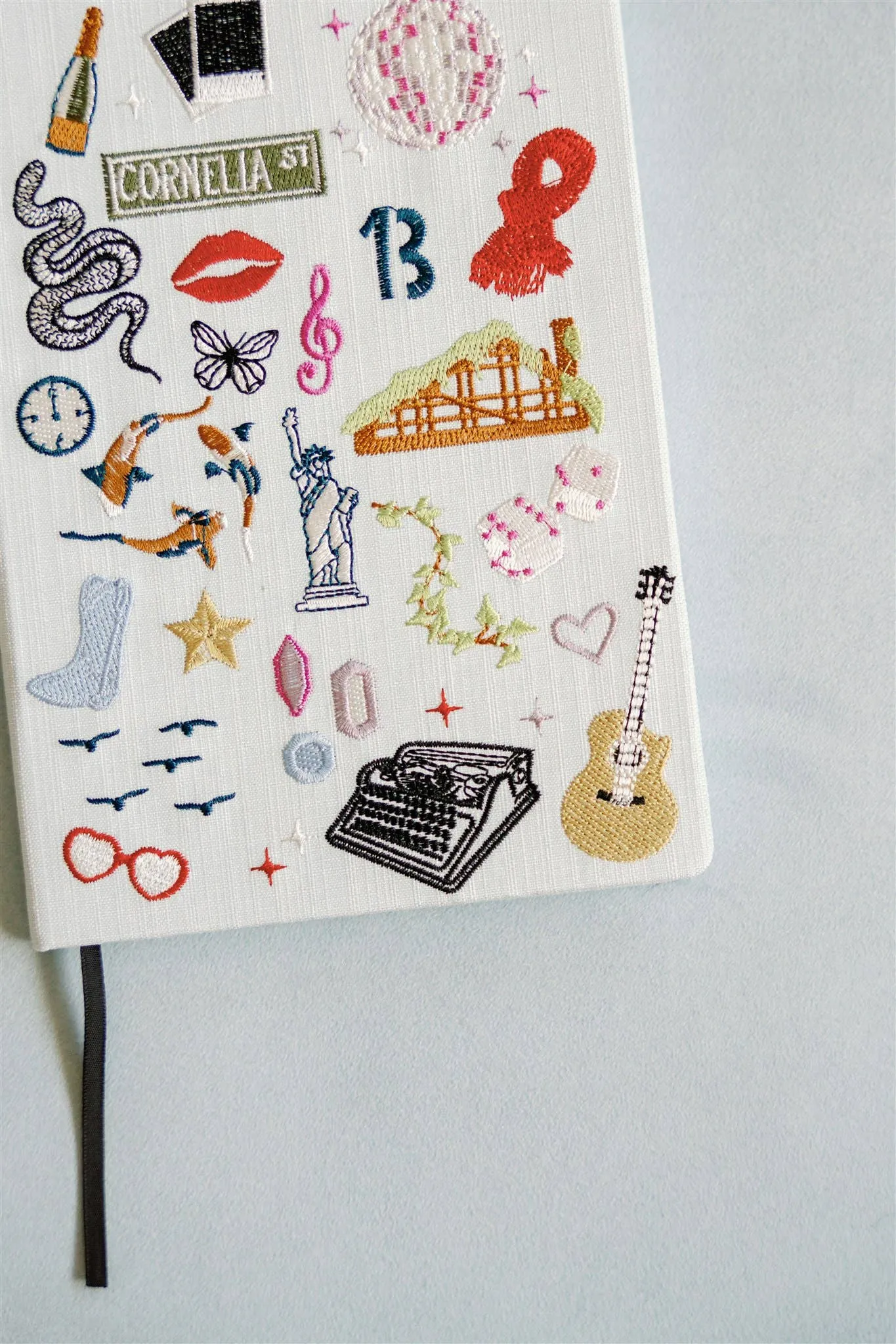 Embroidered TS Hardcover Notebook