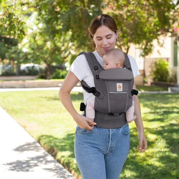 Ergobaby Adapt Baby Carrier Soft Flex Mesh | Graphite Grey