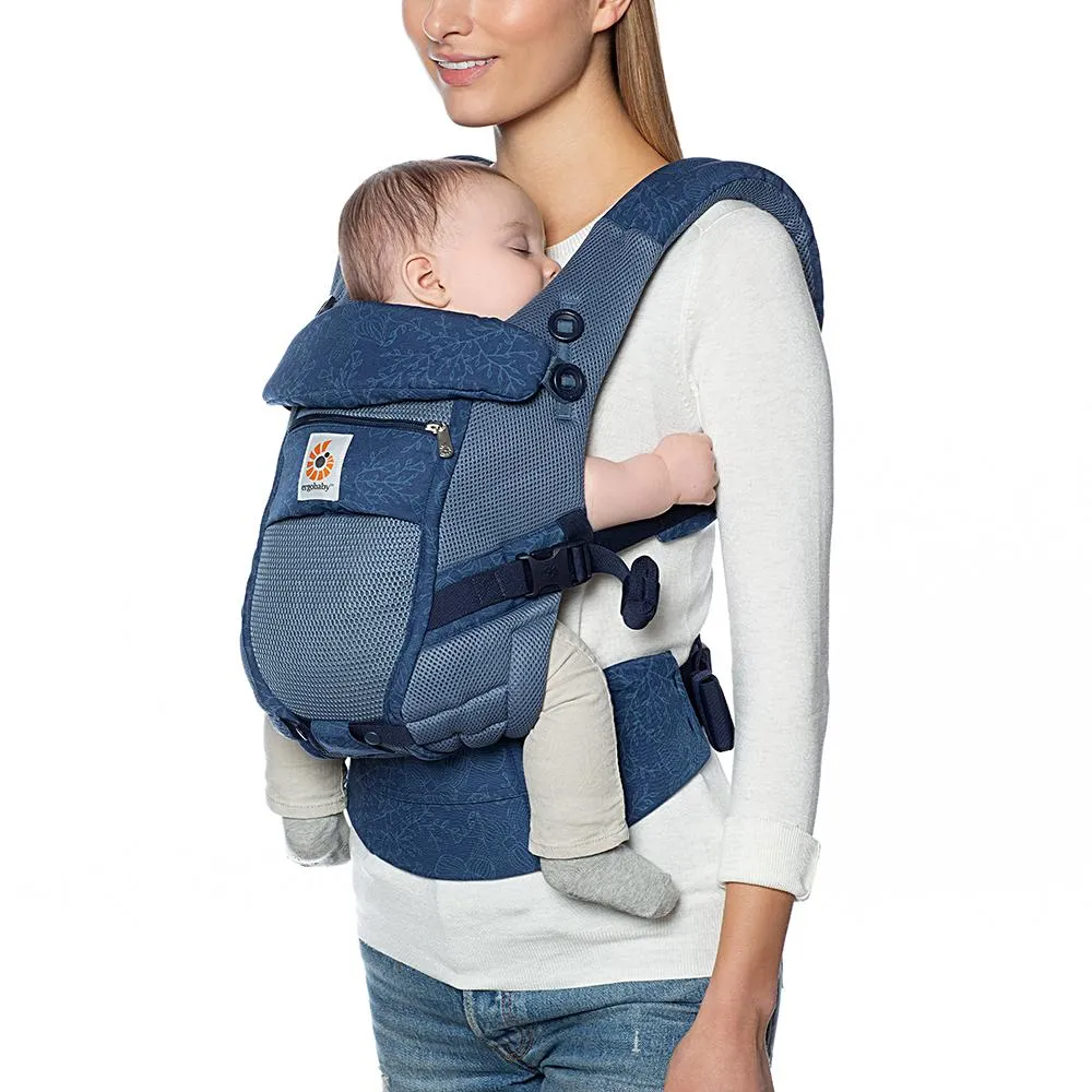 Ergobaby Adapt Carrier - Cool Air Mesh Blue Blooms