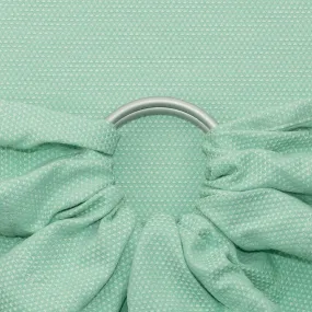 Fidella Ring Sling - Triangle Pattern Seafoam