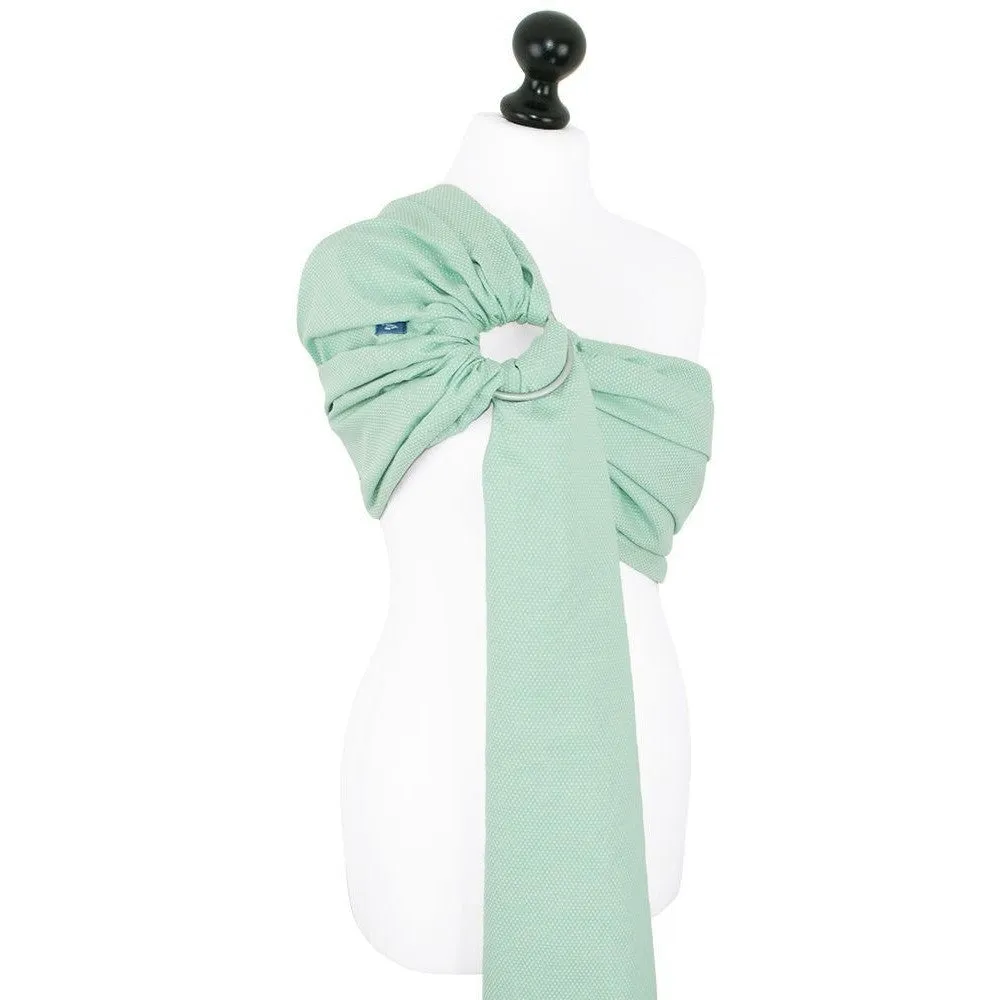 Fidella Ring Sling - Triangle Pattern Seafoam