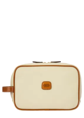 FIRENZE Necessaire Toiletry Bag - Cream