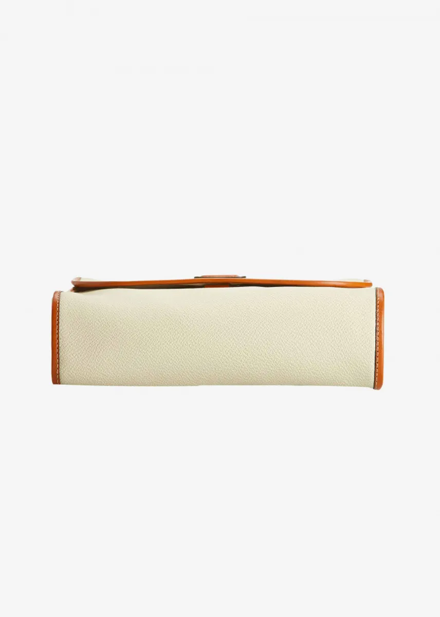 FIRENZE Necessaire Tri-Fold Overnight Toiletry Bag - Cream