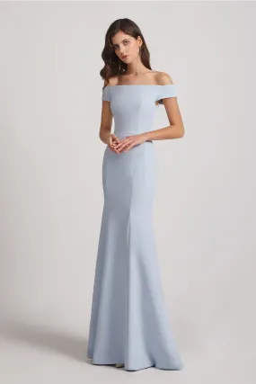 Floor Length Off The Shoulder Mermaid Bridesmaid Dresses (AF0009)