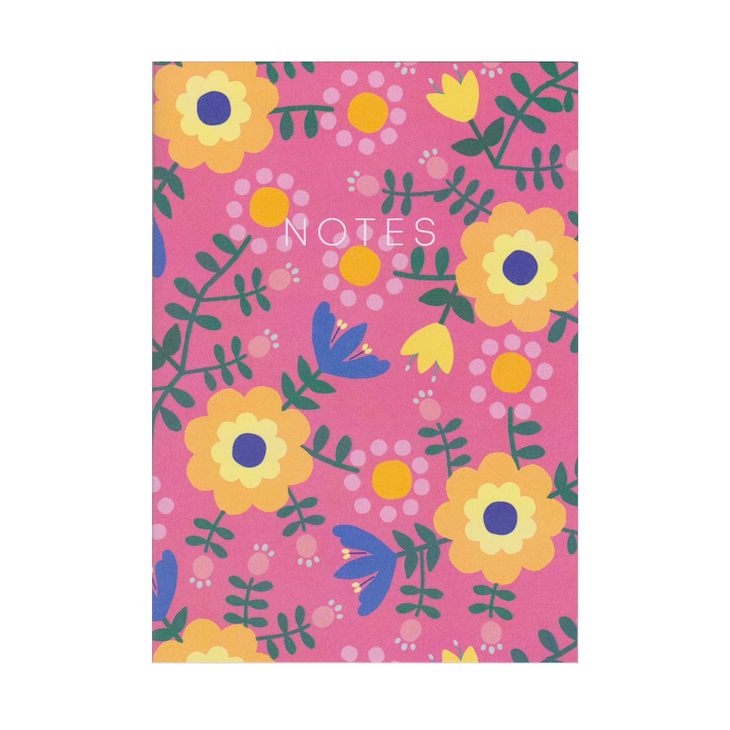 Folk Flowers - Mini Notebook