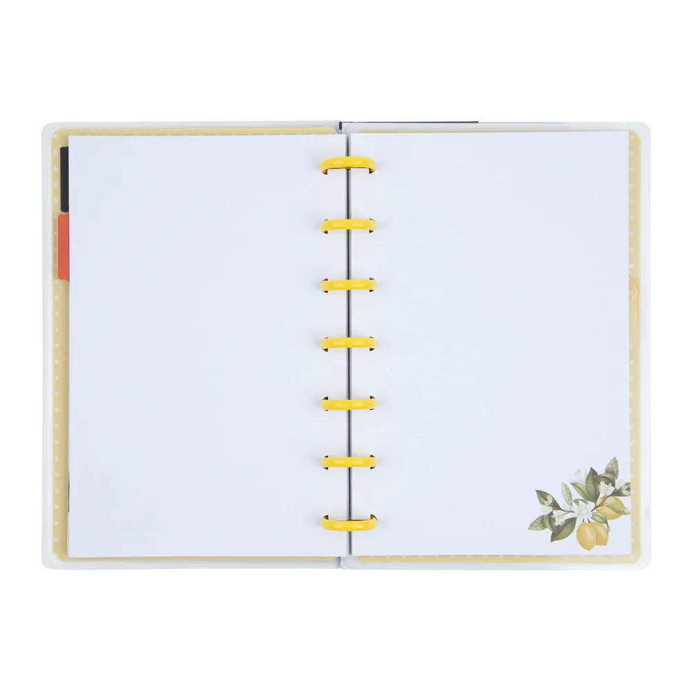 Fruit & Flora - Dotted Lined Mini Notebook - 60 Sheets