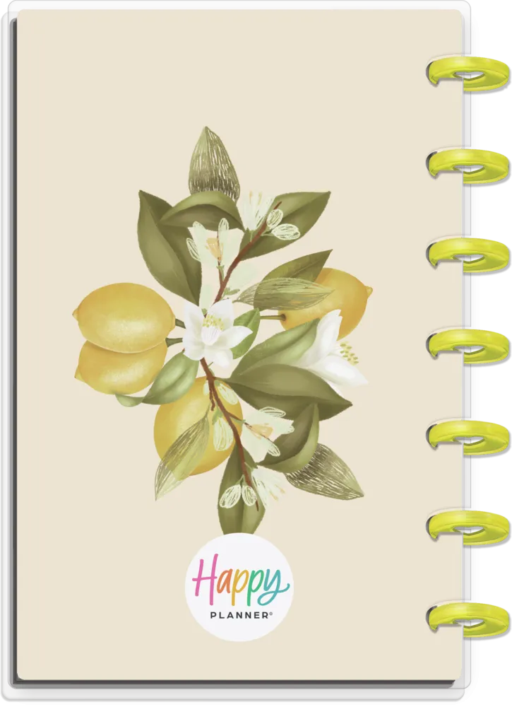 Fruit & Flora - Dotted Lined Mini Notebook - 60 Sheets