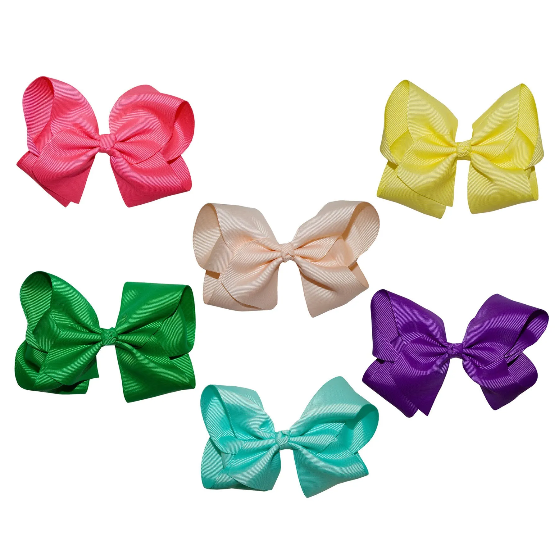 Girls Large Boutique Bow -  Set of 6 Party Bag Fillers