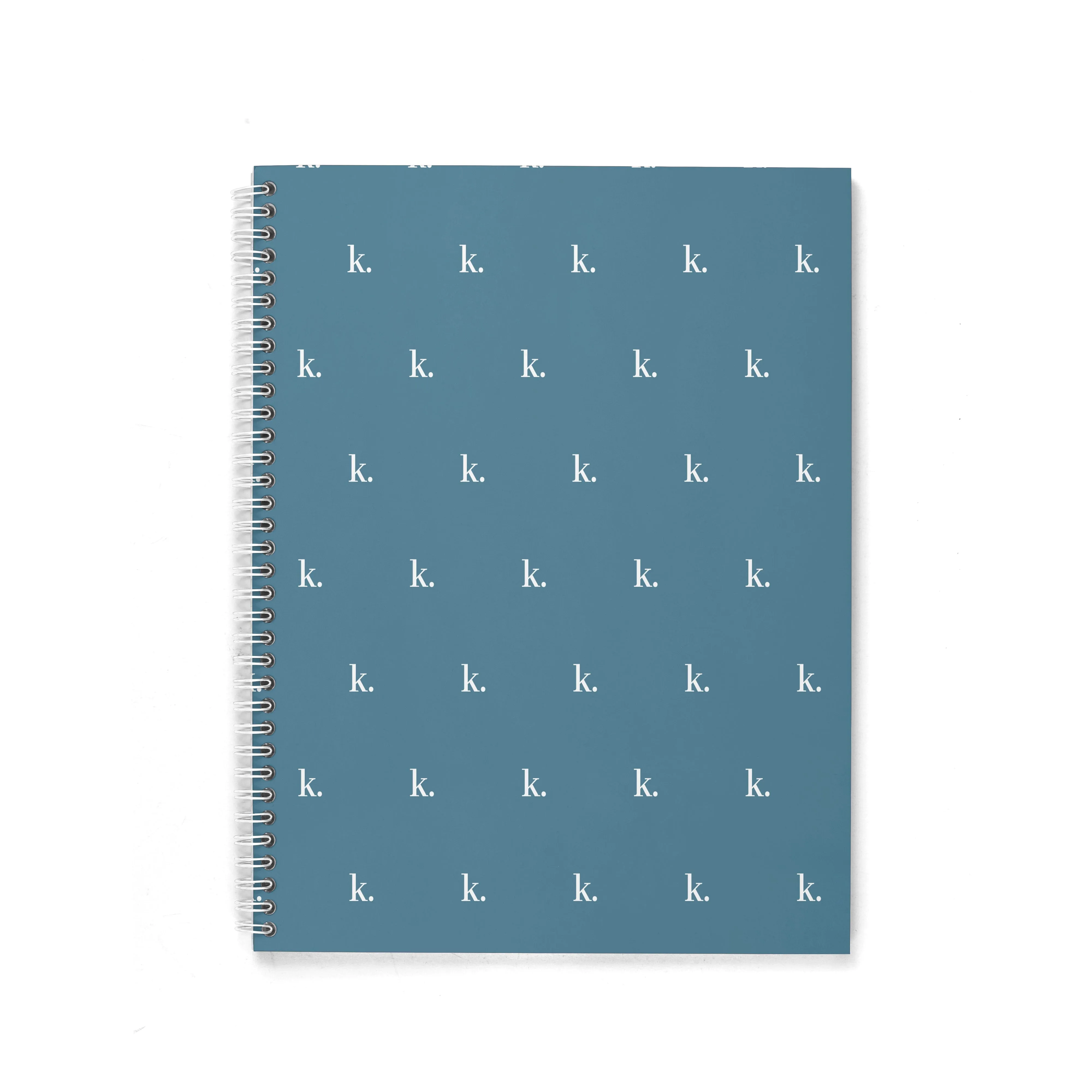 H3 X HB SIMPLE INITIAL PERSONALIZED SPIRAL NOTEBOOK