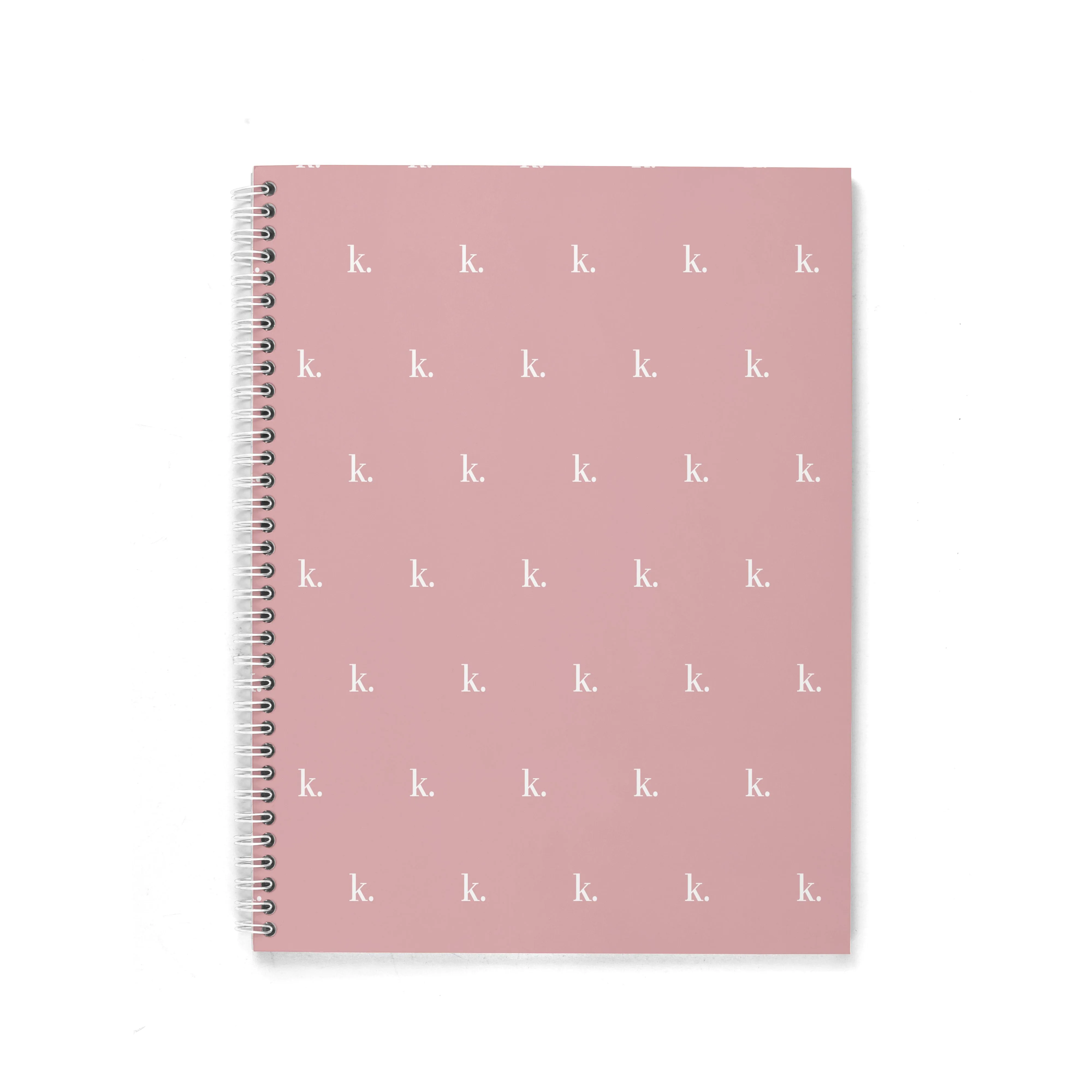 H3 X HB SIMPLE INITIAL PERSONALIZED SPIRAL NOTEBOOK