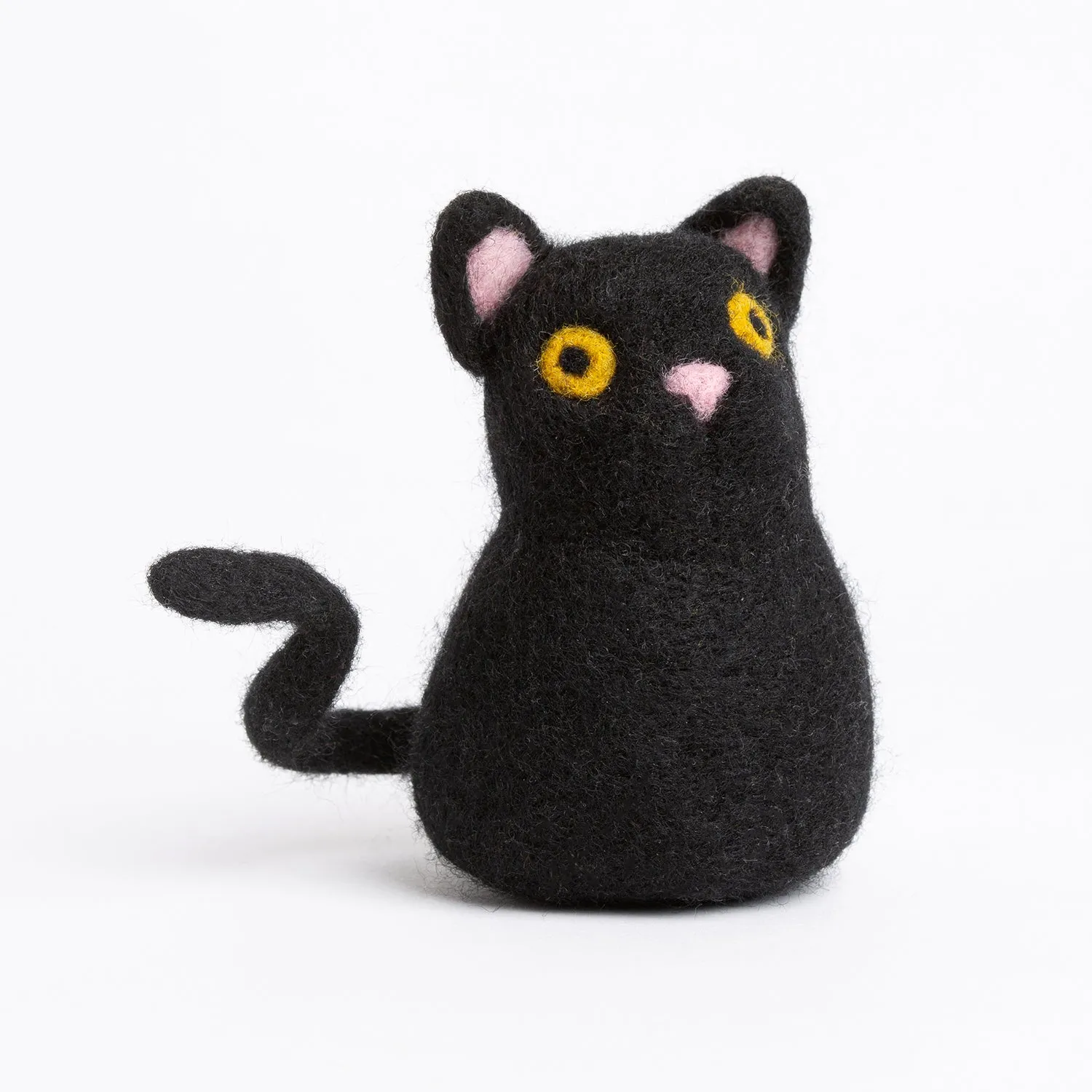 Halloween Cat Needle Felting Kit