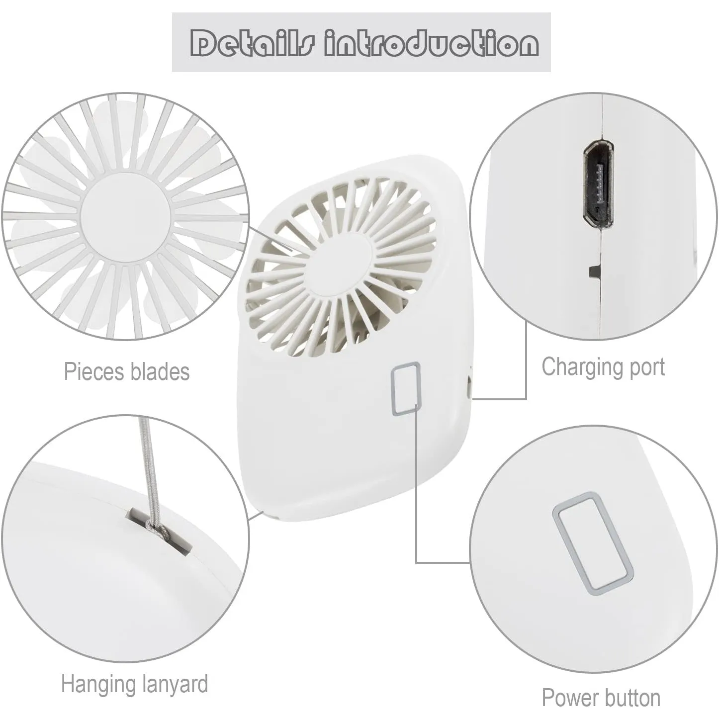 Handheld Powerful Mini Fan