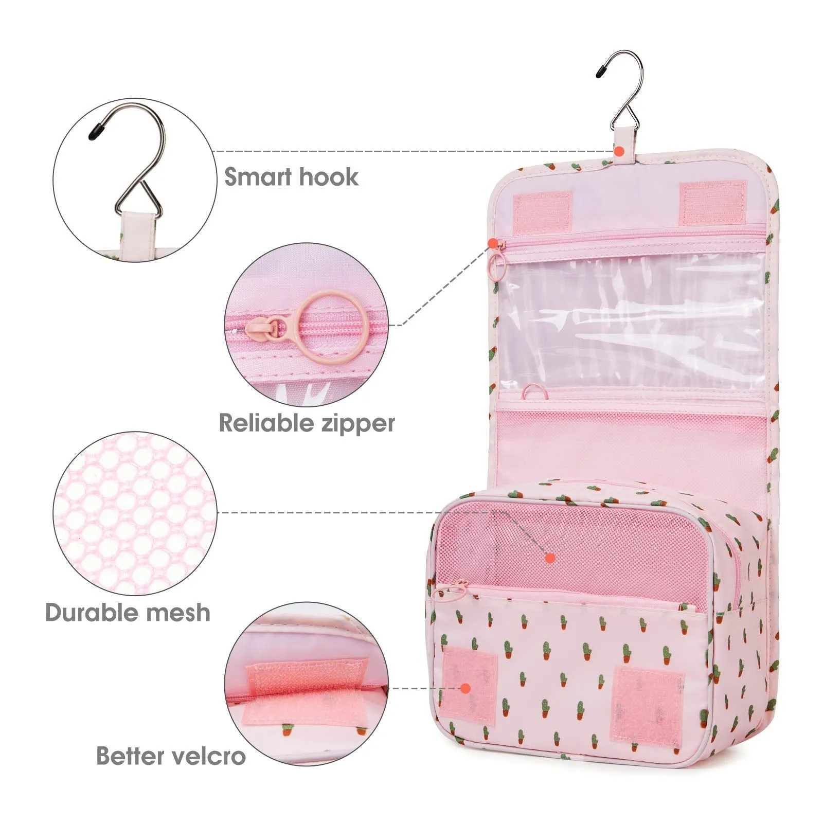 Hanging Waterproof Toiletry Bag for Travel NW18011114