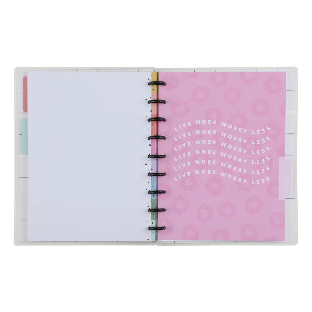 Happy Brights - Blank Paper Classic Notebook - 60 Sheets