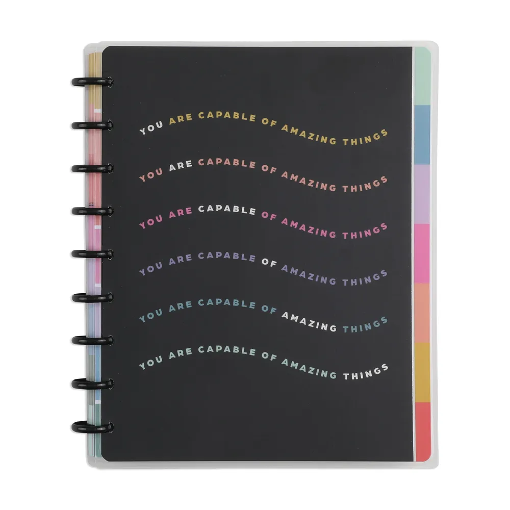 Happy Brights - Blank Paper Classic Notebook - 60 Sheets