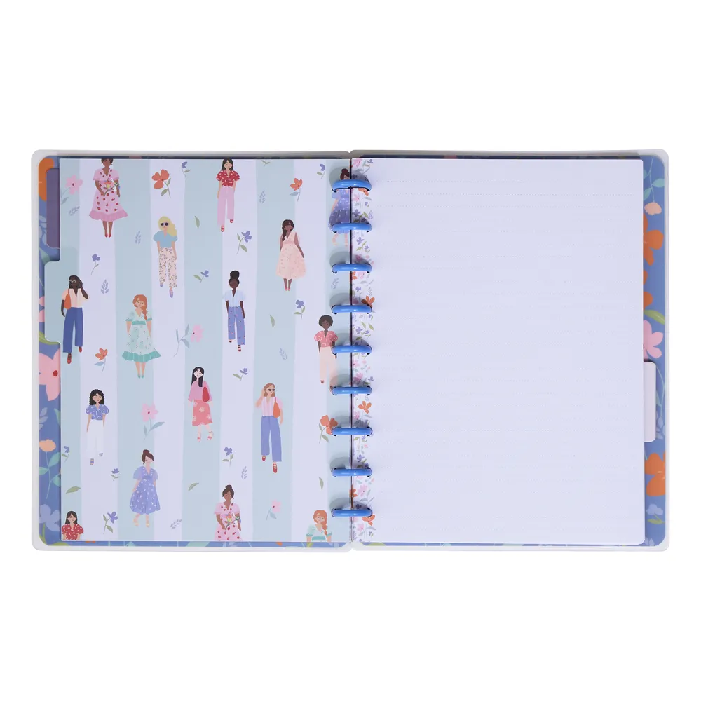 Happy in Paris - Dotted Lined Classic Notebook - 60 Sheets