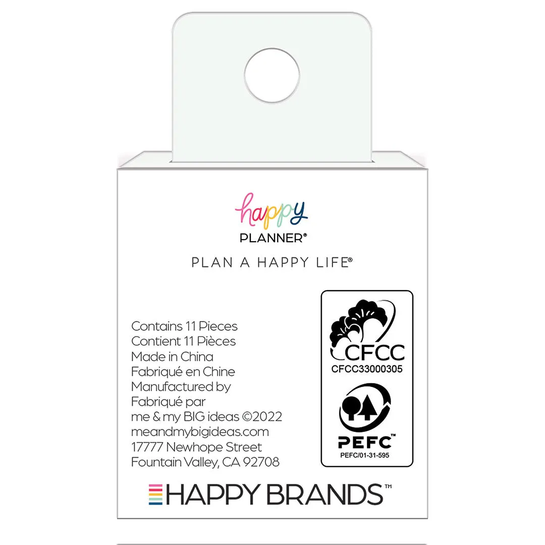 Happy Planner Black Gold Expander Metal Discs