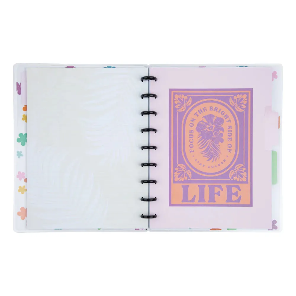 Happy Planner Bold Botanical Classic Notebook - Lined