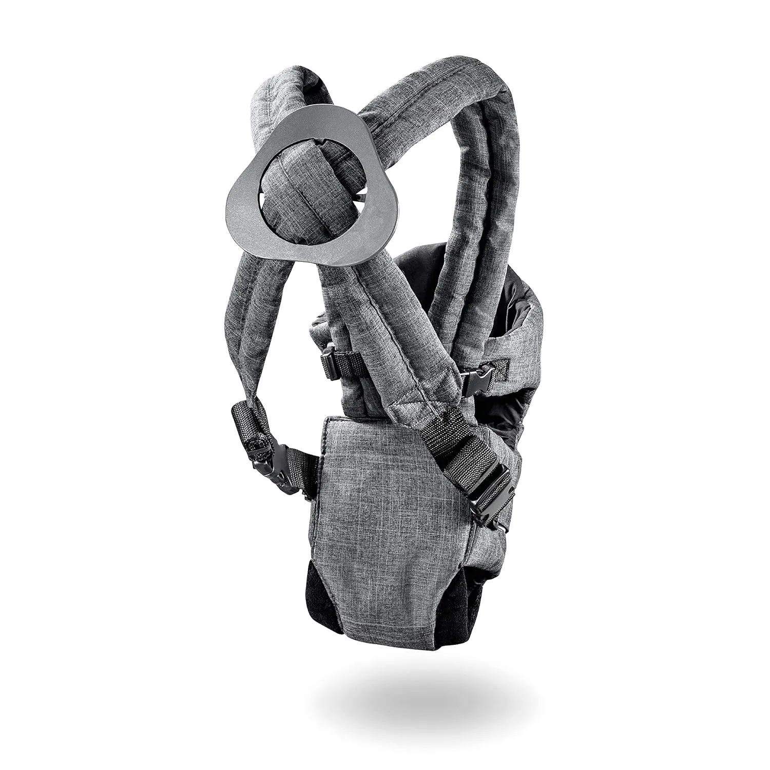 Hauck 2 Way Baby Carrier - Melange Charcoal