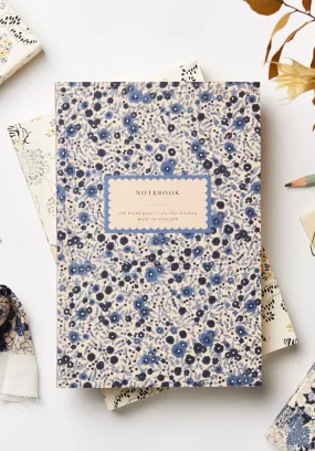 Heirloom Wild Aster Print Flat Notebook