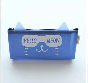 Hello Meow Cat Pencil Case