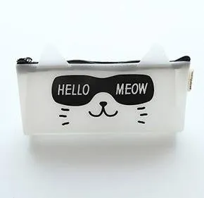 Hello Meow Cat Pencil Case