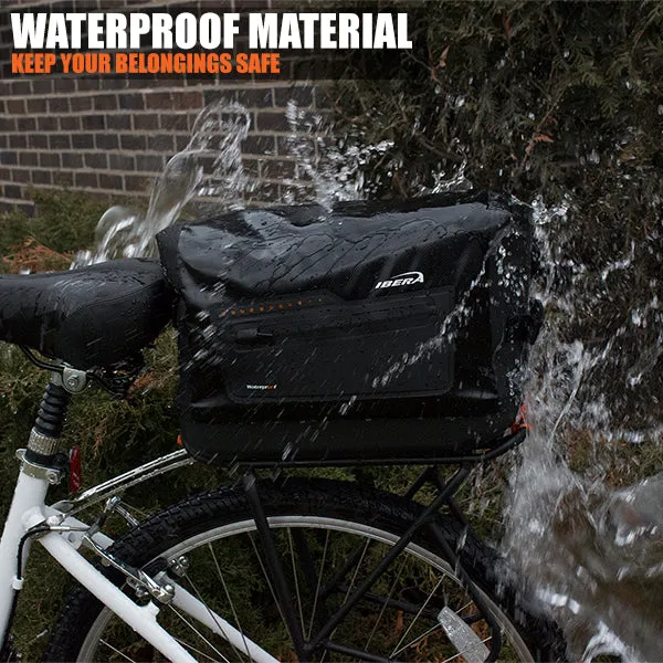 IBERA PakRak Waterproof Bike Trunk Bag | IB-BA22