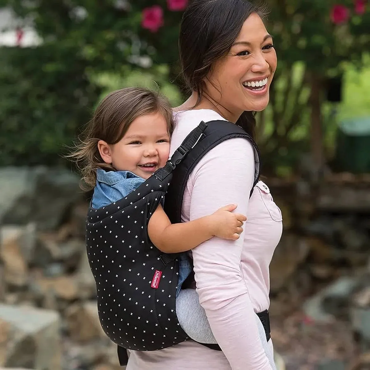 Infantino Zip Ergonomic Travel Carrier (2-Way) Black Birth To 24 Months