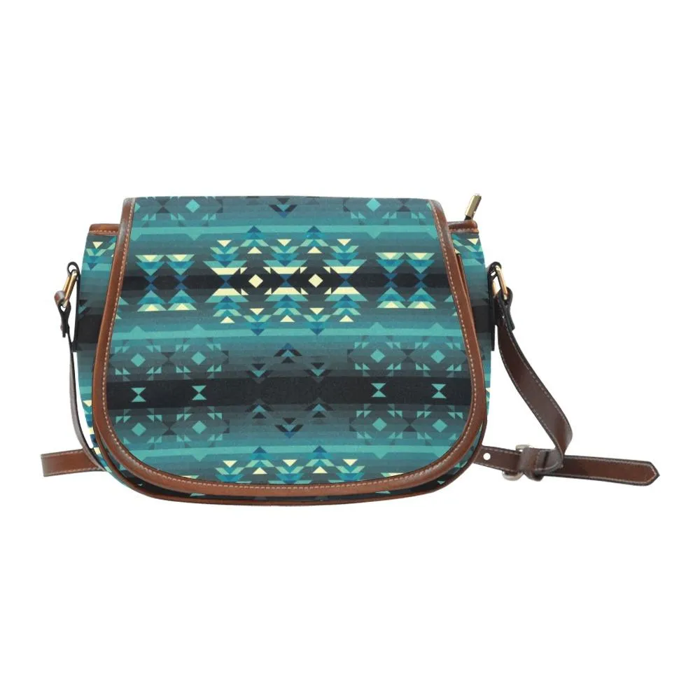 Inspire Green Saddle Bag/Small