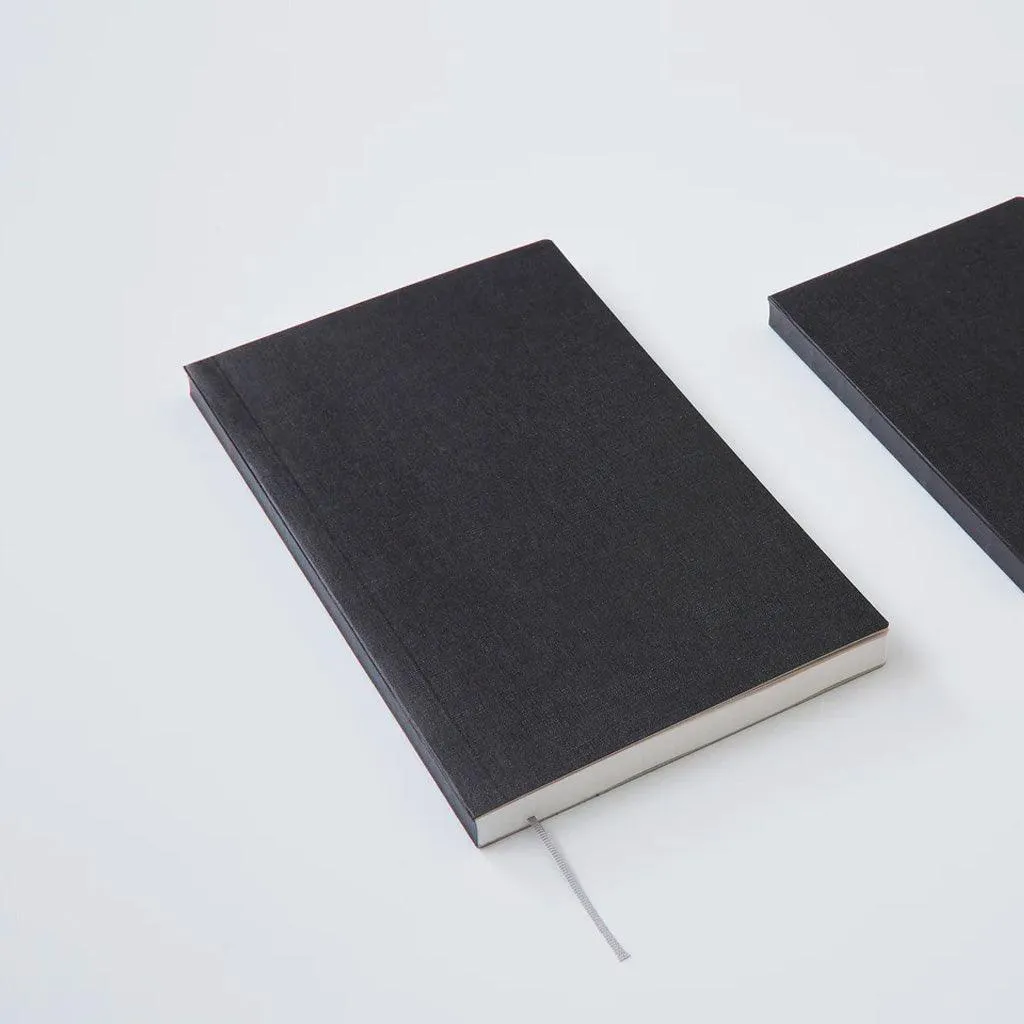 ITO Bindery Notebook Black A5 Slim (Grid)