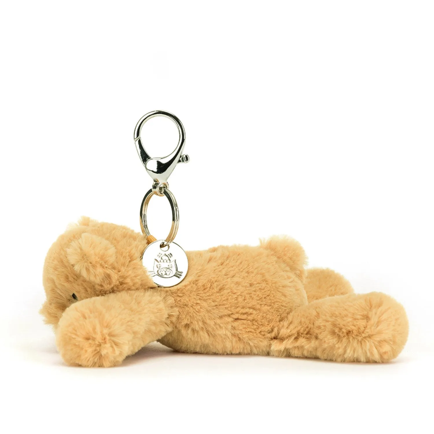 Jellycat Smudge Bear Bag Charm 16 cm